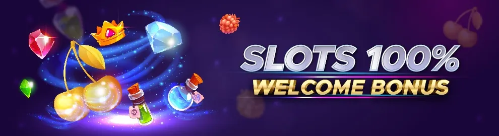 Slot 100% Bonus Selamat Datang