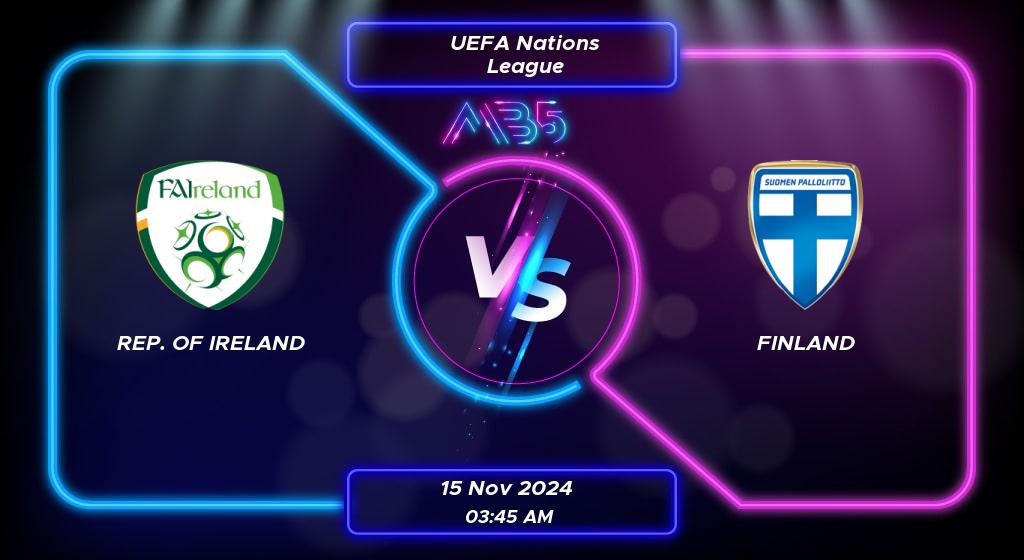 Prediction Rep. Of Ireland vs Finland UEFA Nations League 2024