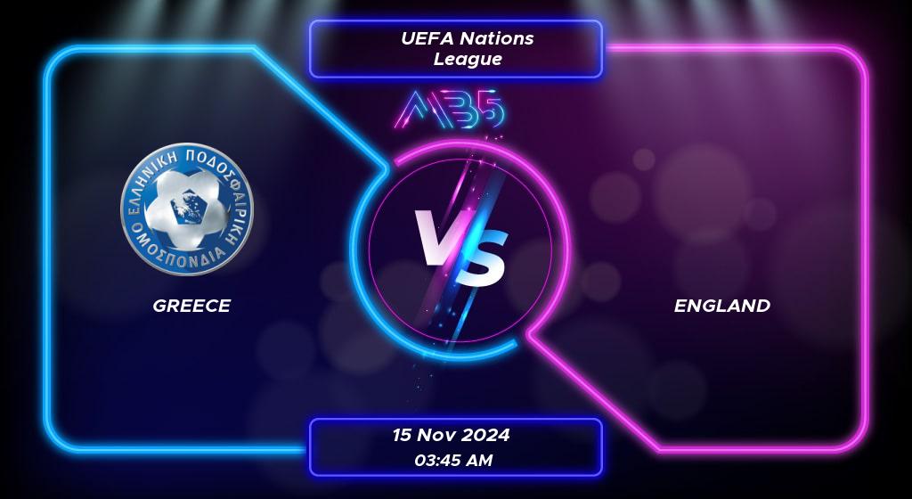 Prediction Greece vs England UEFA Nations League 2024