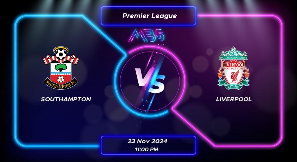 Prediction Southampton vs Liverpool Premier League 2024