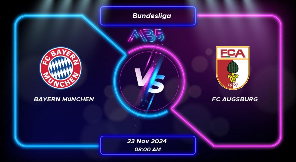 Prediction Bayern München vs FC Augsburg Bundesliga 2024