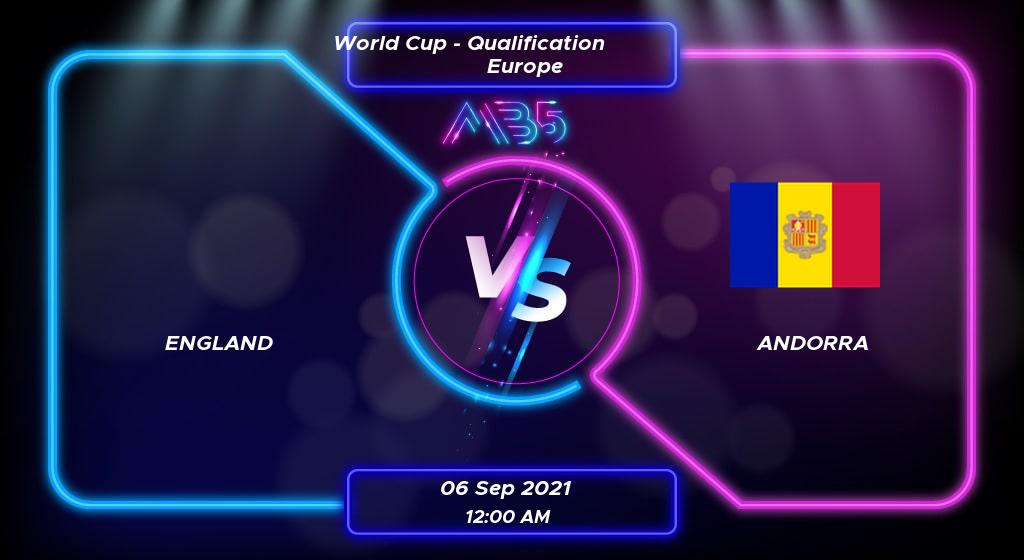 England 4-0 andorra | World Cup - Qualification Europe 2021 Result | MB5 Casino