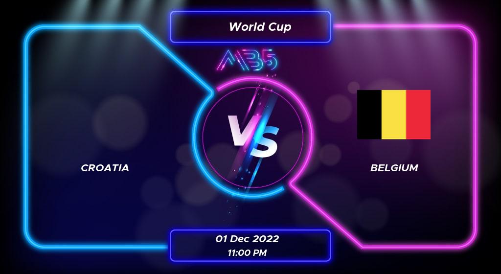 Prediction Croatia vs Belgium World Cup 2022