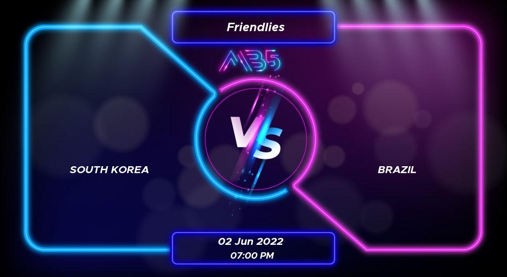 South Korea 1-5 Brazil | Friendlies 2022 Result | MB5 Casino