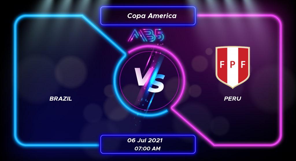 Brazil 1-0 Peru | Copa America 2021 Result | MB5 Casino