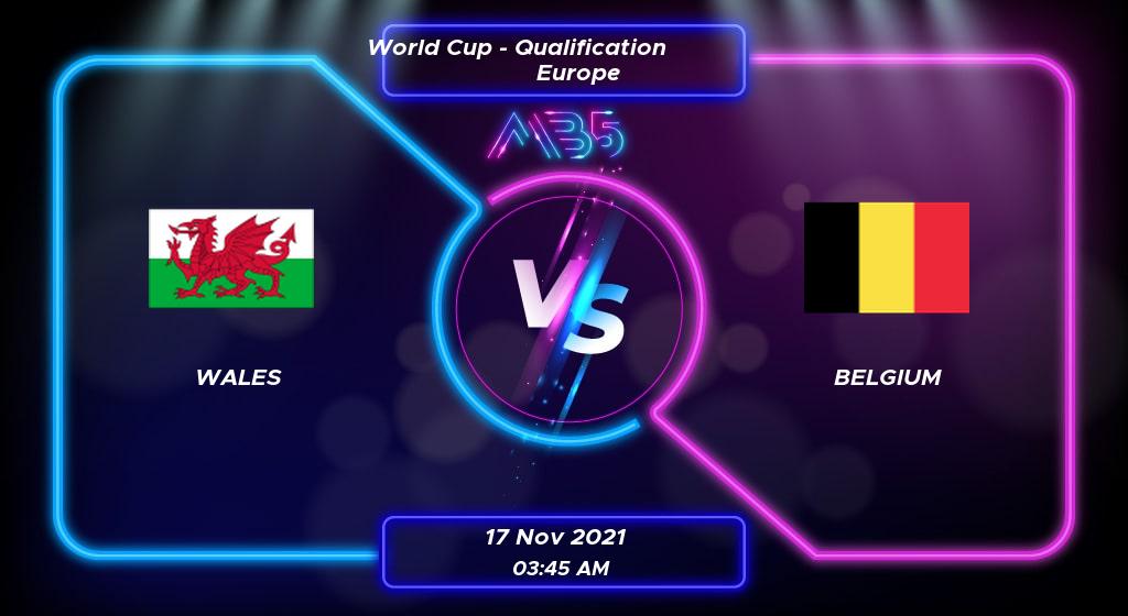 Wales 1-1 Belgium | World Cup - Qualification Europe 2021 Result | MB5 Casino