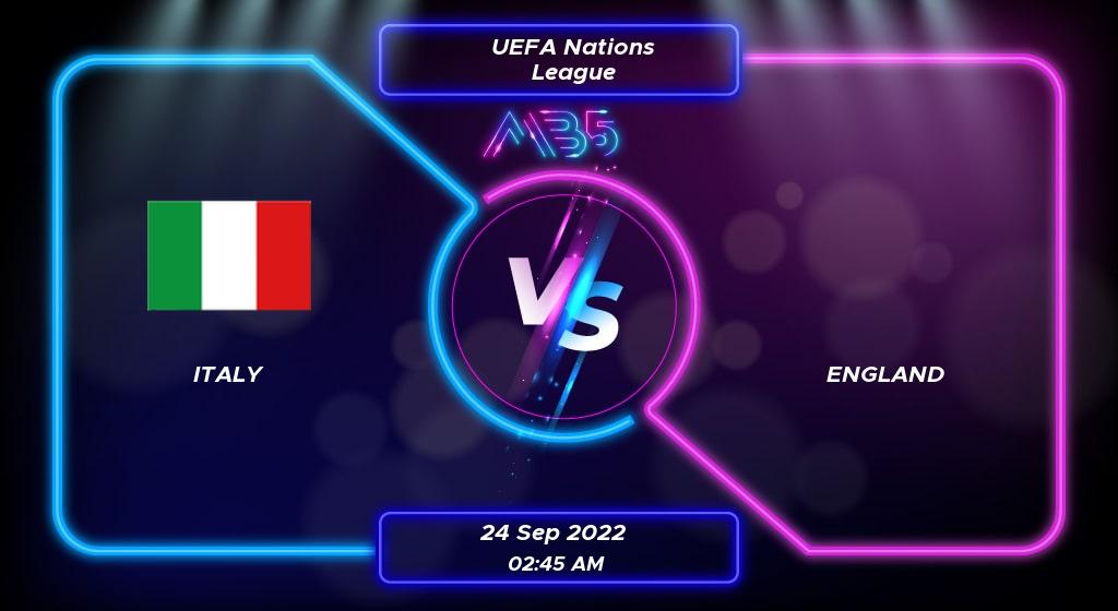 Prediction Italy vs England UEFA Nations League 2022