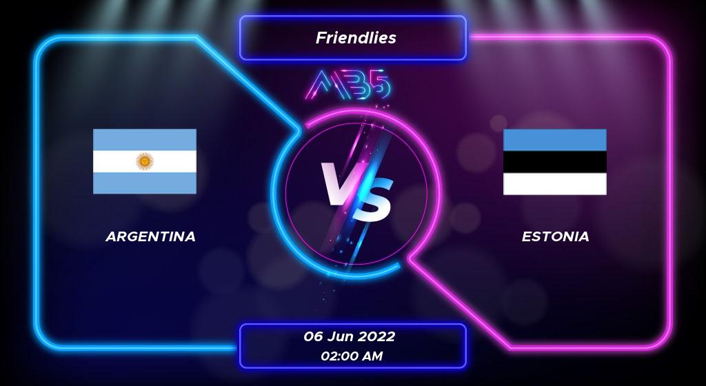 Argentina 5-0 Estonia | Friendlies 2022 Result | MB5 Casino