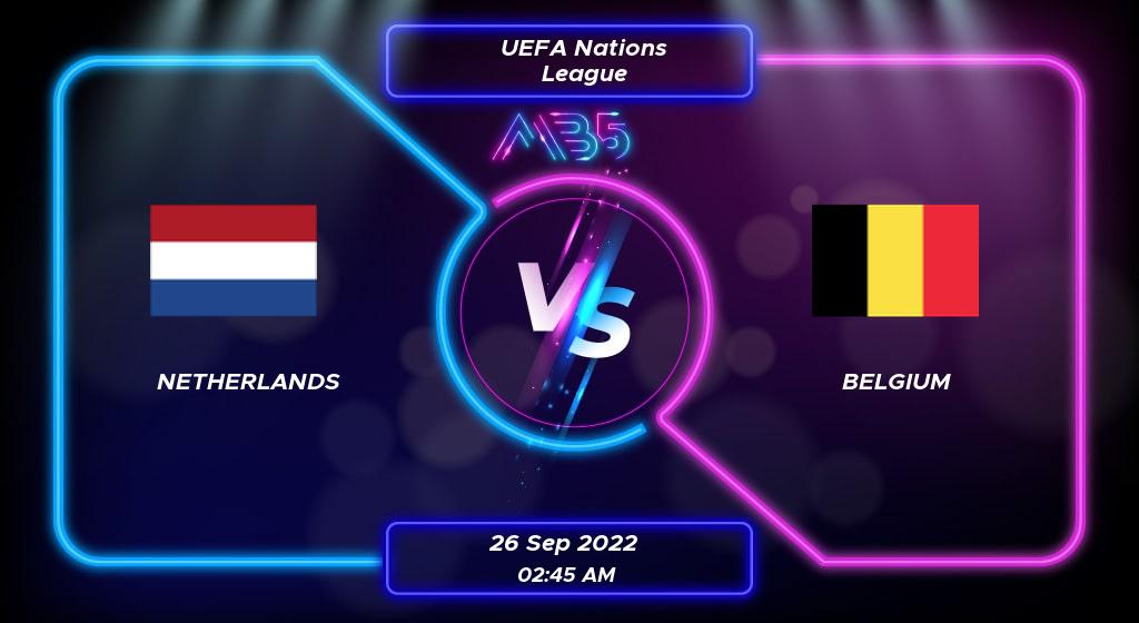 Prediction Netherlands vs Belgium UEFA Nations League 2022