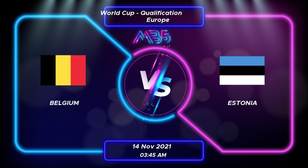 Belgium 3-1 Estonia | World Cup - Qualification Europe 2021 Result | MB5 Casino