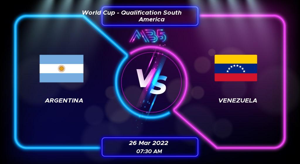 Argentina 3-0 Venezuela | World Cup - Qualification South America 2022 Result | MB5 Casino