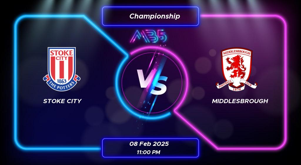 Stoke City Vs Middlesbrough Match Prediction 2025