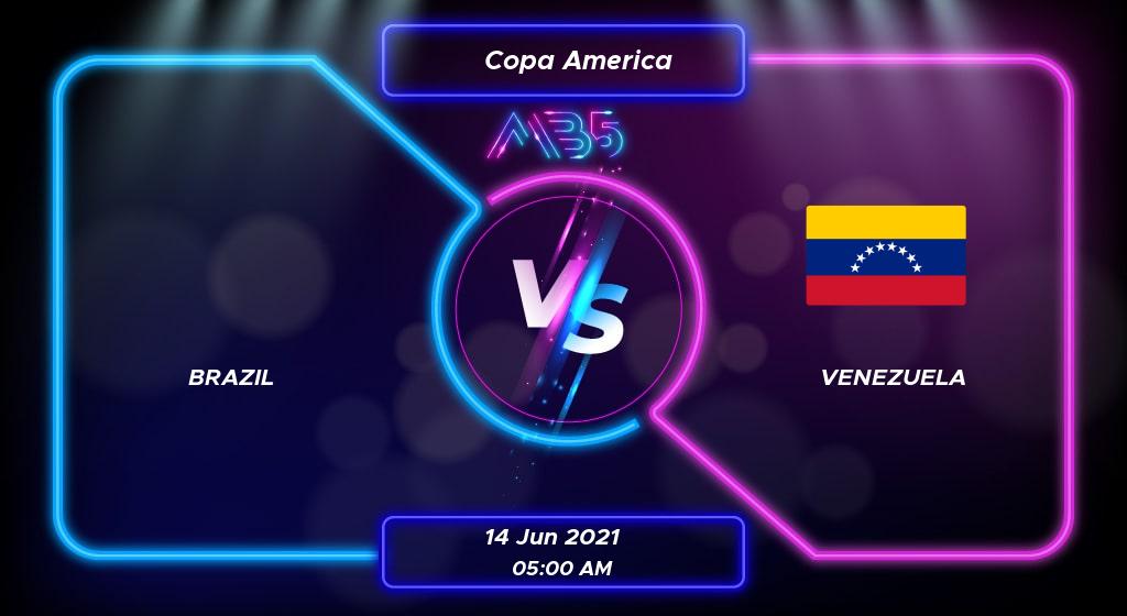 Brazil 3-0 Venezuela | Copa America 2021 Result | MB5 Casino