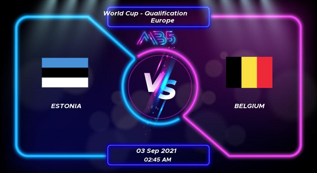 Estonia 2-5 Belgium | World Cup - Qualification Europe 2021 Result | MB5 Casino