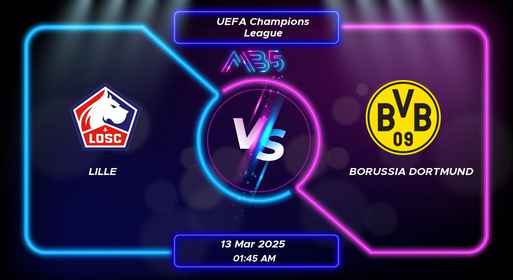 Prediction Lille vs Borussia Dortmund UEFA Champions League 2025