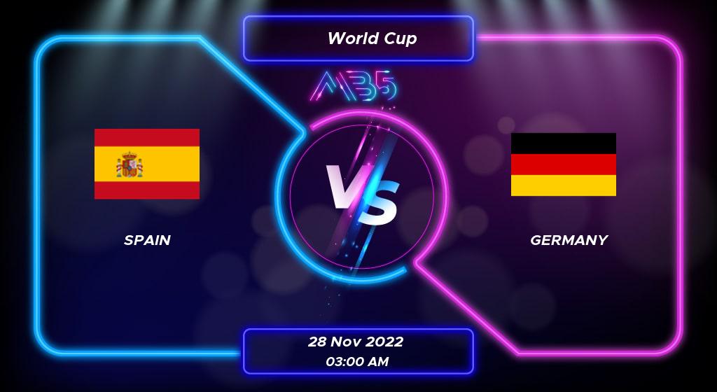 Prediction Spain vs Germany World Cup 2022