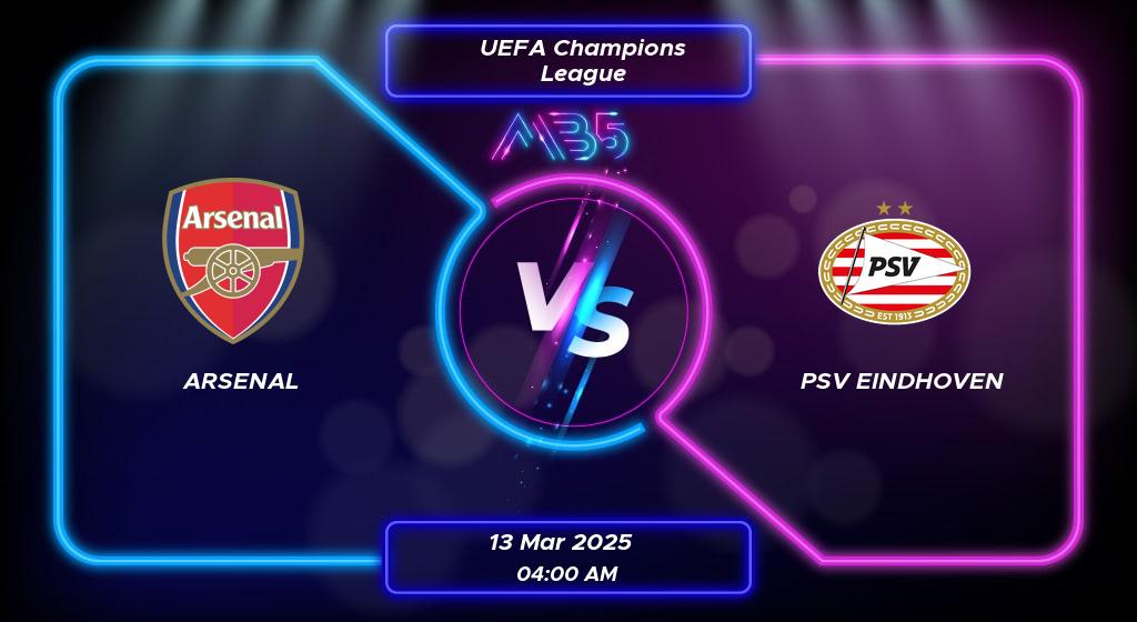 Prediction Arsenal vs PSV Eindhoven UEFA Champions League 2025