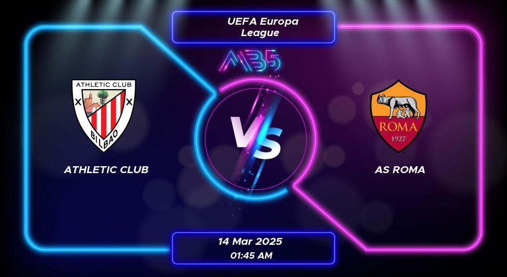 Prediction Athletic Club vs AS Roma UEFA Europa League 2025