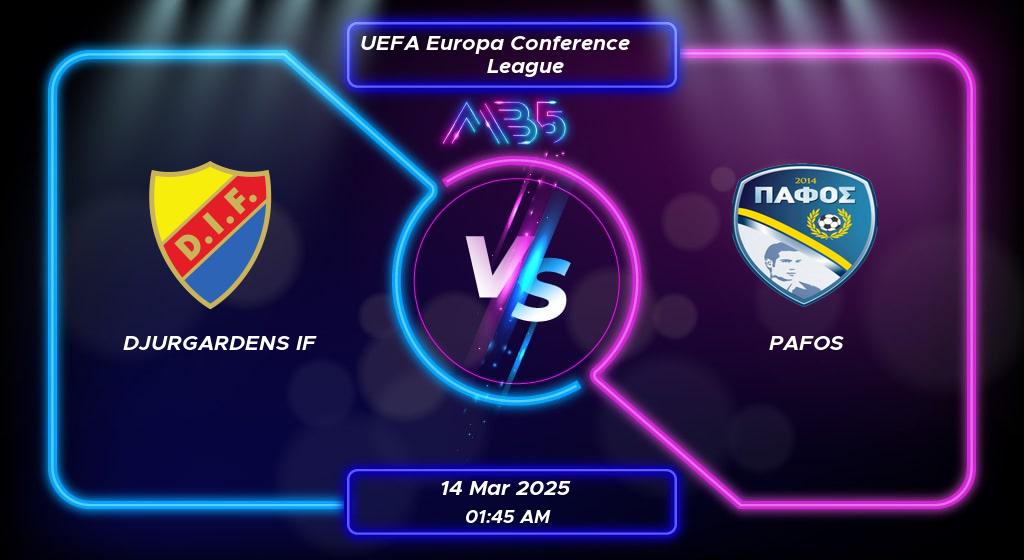 Prediction Djurgardens IF vs Pafos UEFA Europa Conference League 2025