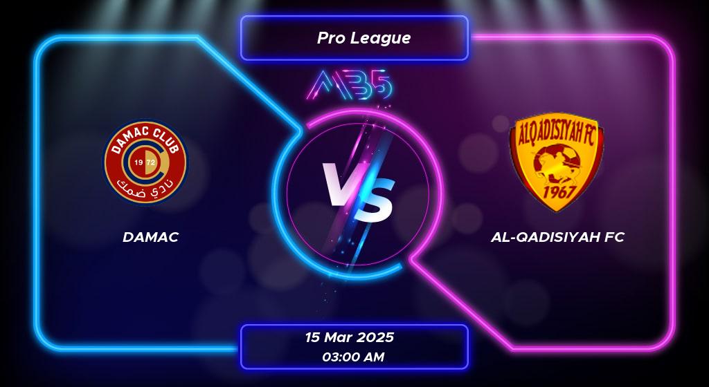 Prediction Damac vs Al-Qadisiyah FC Pro League 2025