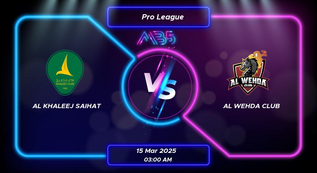 Prediction Al Khaleej Saihat vs Al Wehda Club Pro League 2025