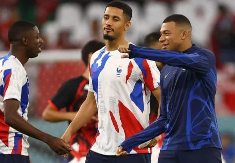 France defender Saliba hopes Arsenal team-mate gets ‘knocked out’ the World Cup ‘quickly’