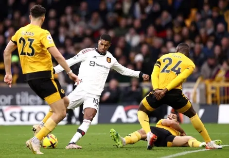 Rashford steps off the bench to earn Man United win at Wolves