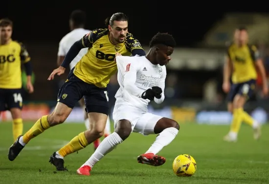 Arsenal book FA Cup date with Man City after hard-earned win over Oxford