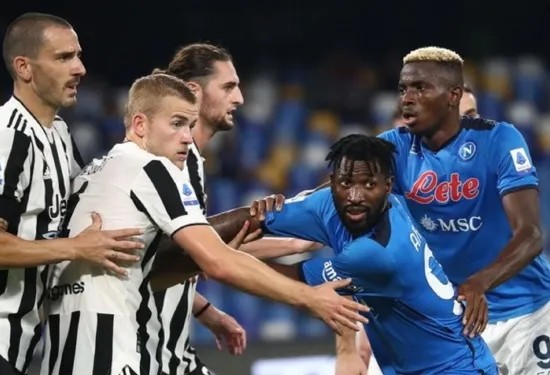 Napoli humiliate Juventus 5-1 in top-of-the-table clash