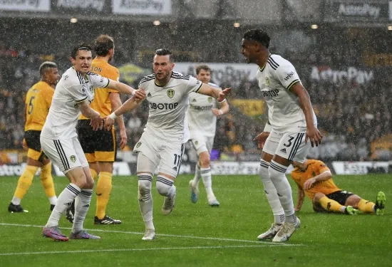 Wolves 2 - 4 Leeds Match Results 2023