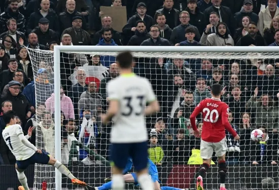 Tottenham 2 - 2 Manchester United Match Results 2023