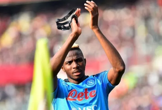 Napoli's Osimhen to return for Champions League second leg v Milan