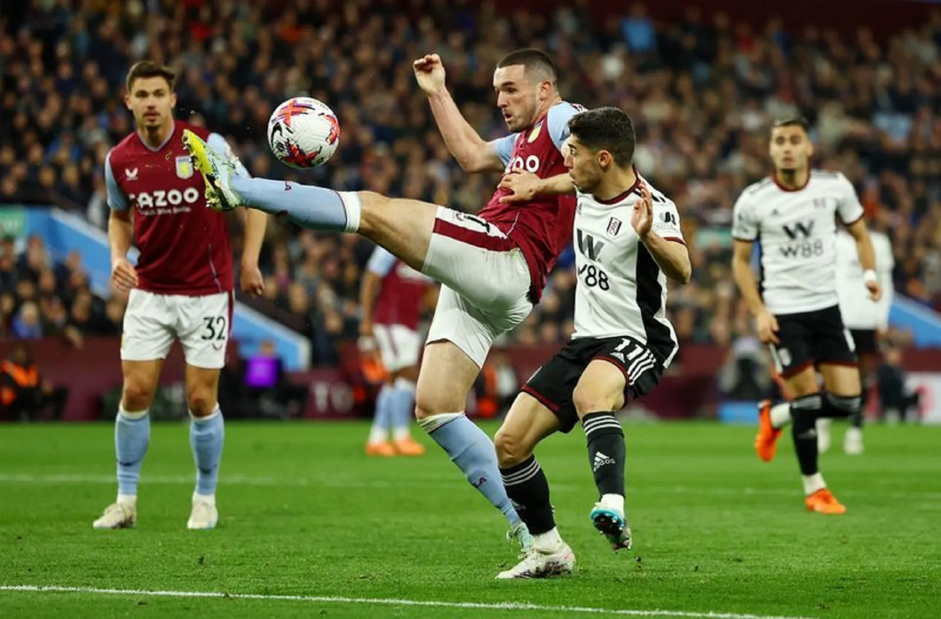 Aston Villa go fifth in Premier League with 1-0 win over Fulham