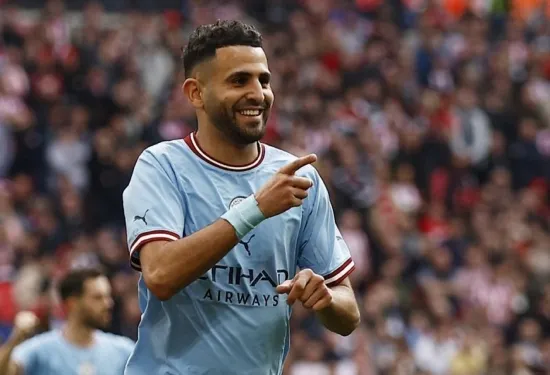 Mahrez hopes hat-trick will keep him at forefront of Guardiola's plans