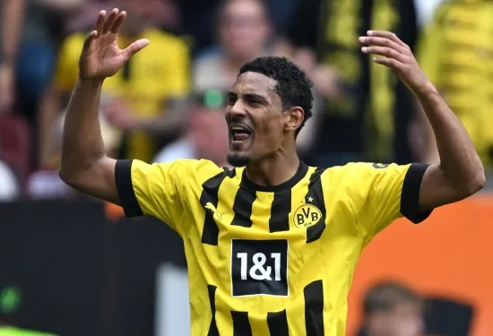 SEBASTIEN HALLER DOUBLE MOVES BVB TO BRINK OF BUNDESLIGA TITLE GLORY