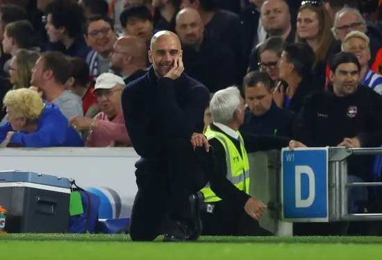 Guardiola praises Man City intensity after draw