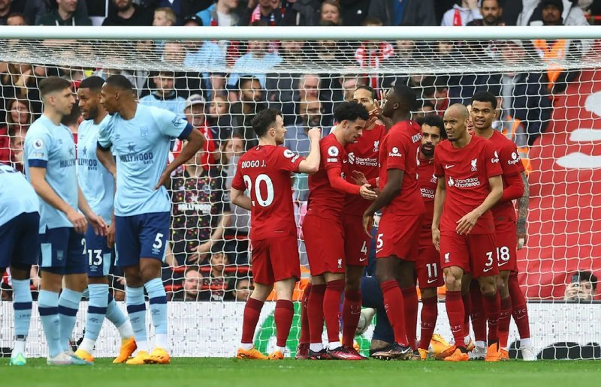 Salah strike fires Liverpool to 1-0 win over Brentford