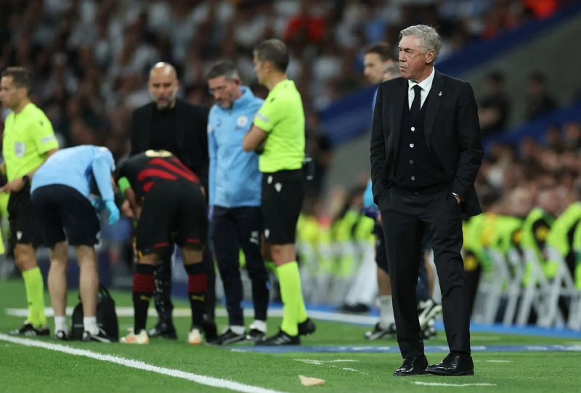 Real controlled the game and deserved to win against Man City - Ancelotti