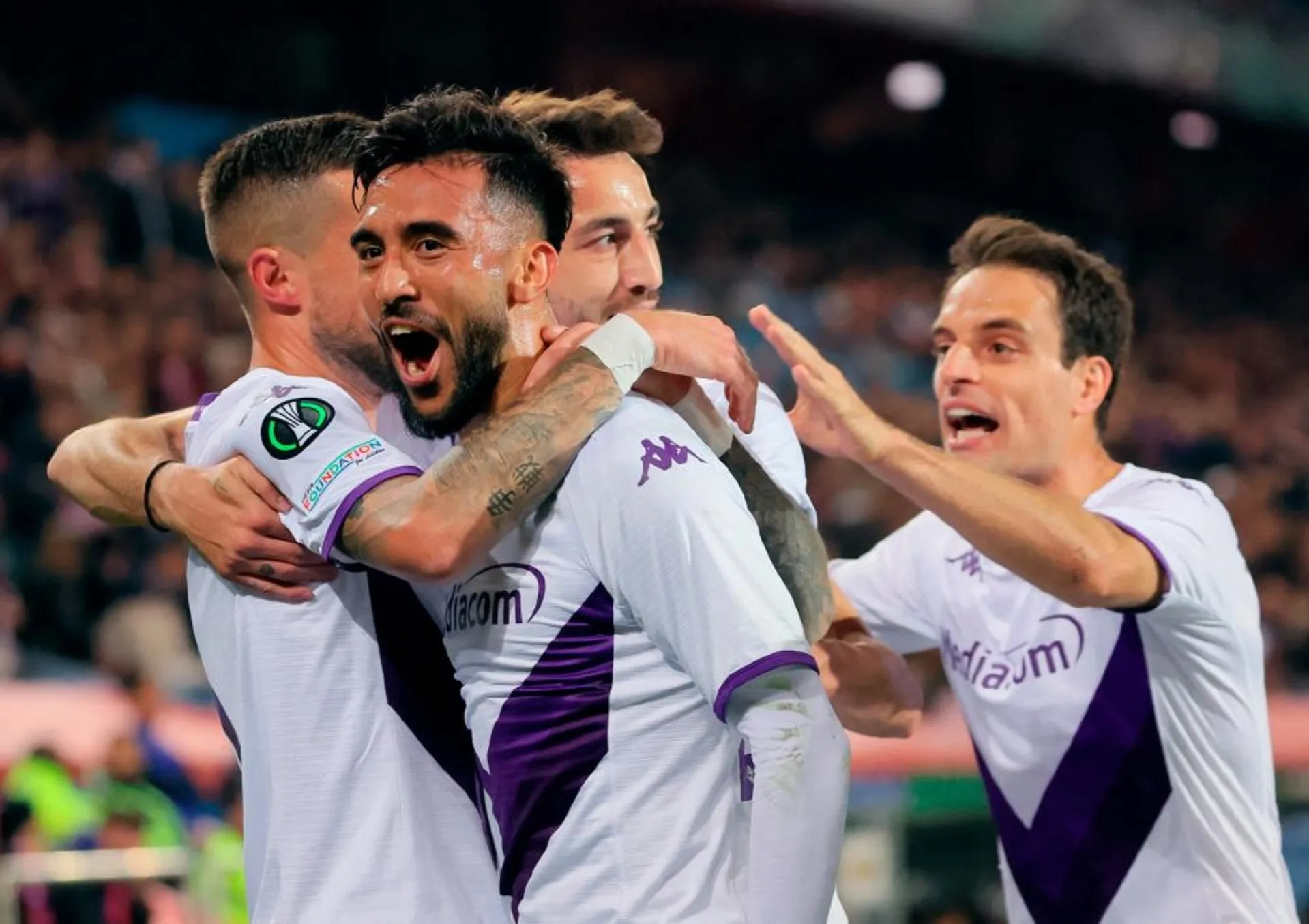 Fiorentina reach Europa Conference League final with last-gasp goal at Basel