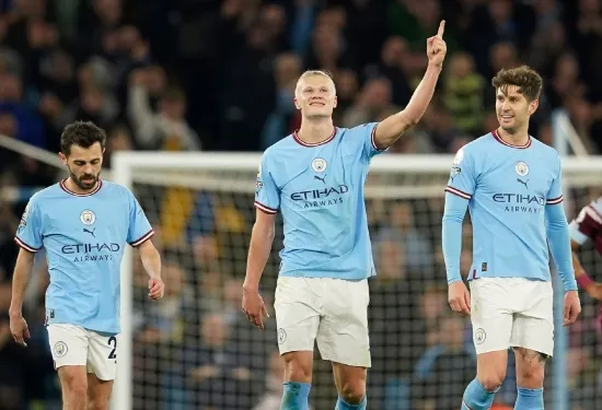 Brilliant Haaland big reason for City's third straight Premier League title