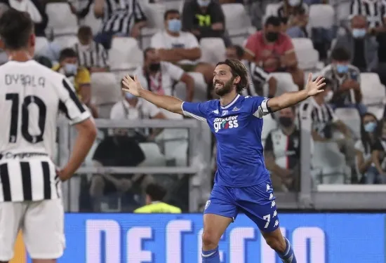 Juventus slump to 4-1 defeat at Empoli after points deduction