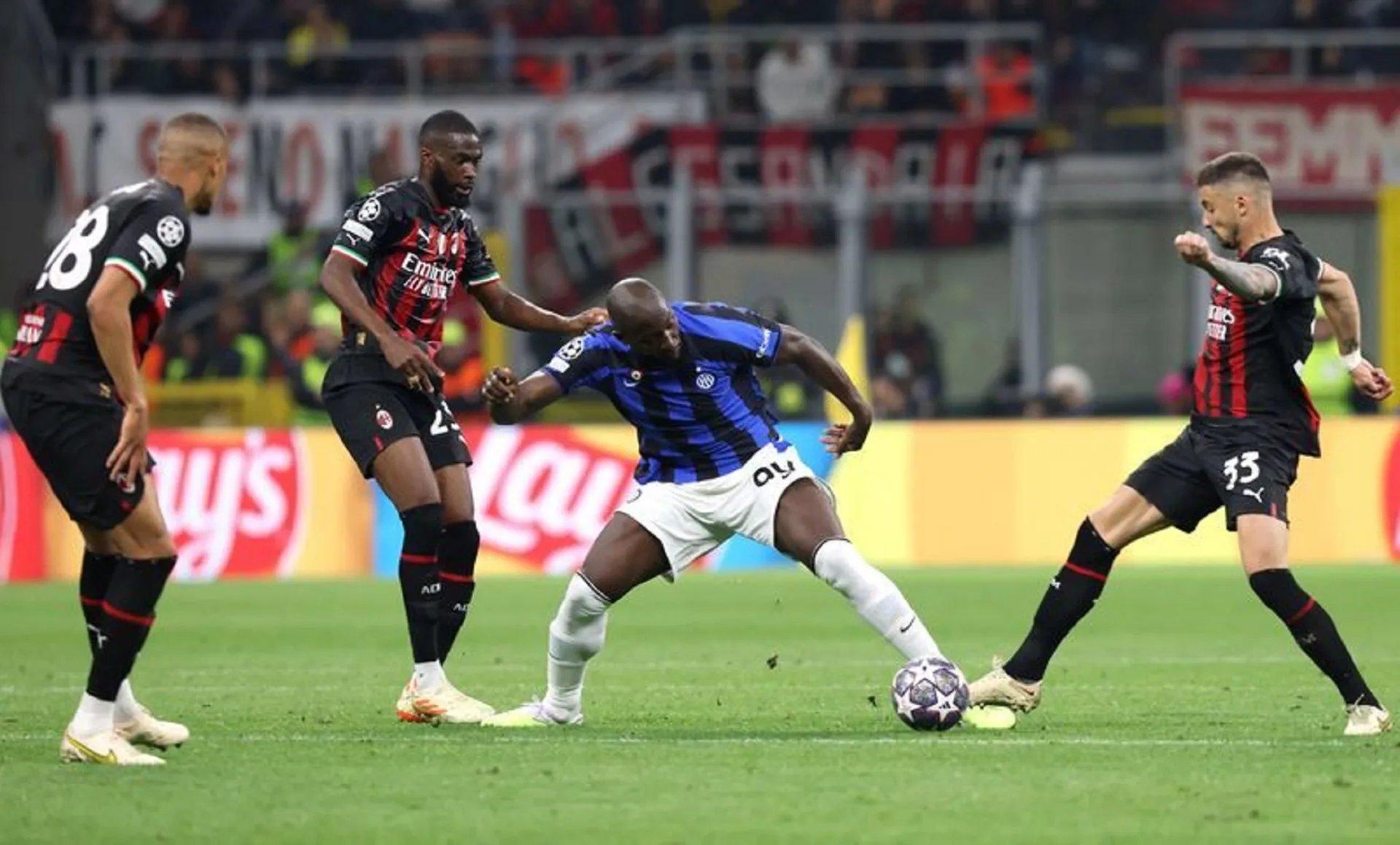 Inter ride fast start to take control of semi-final derby