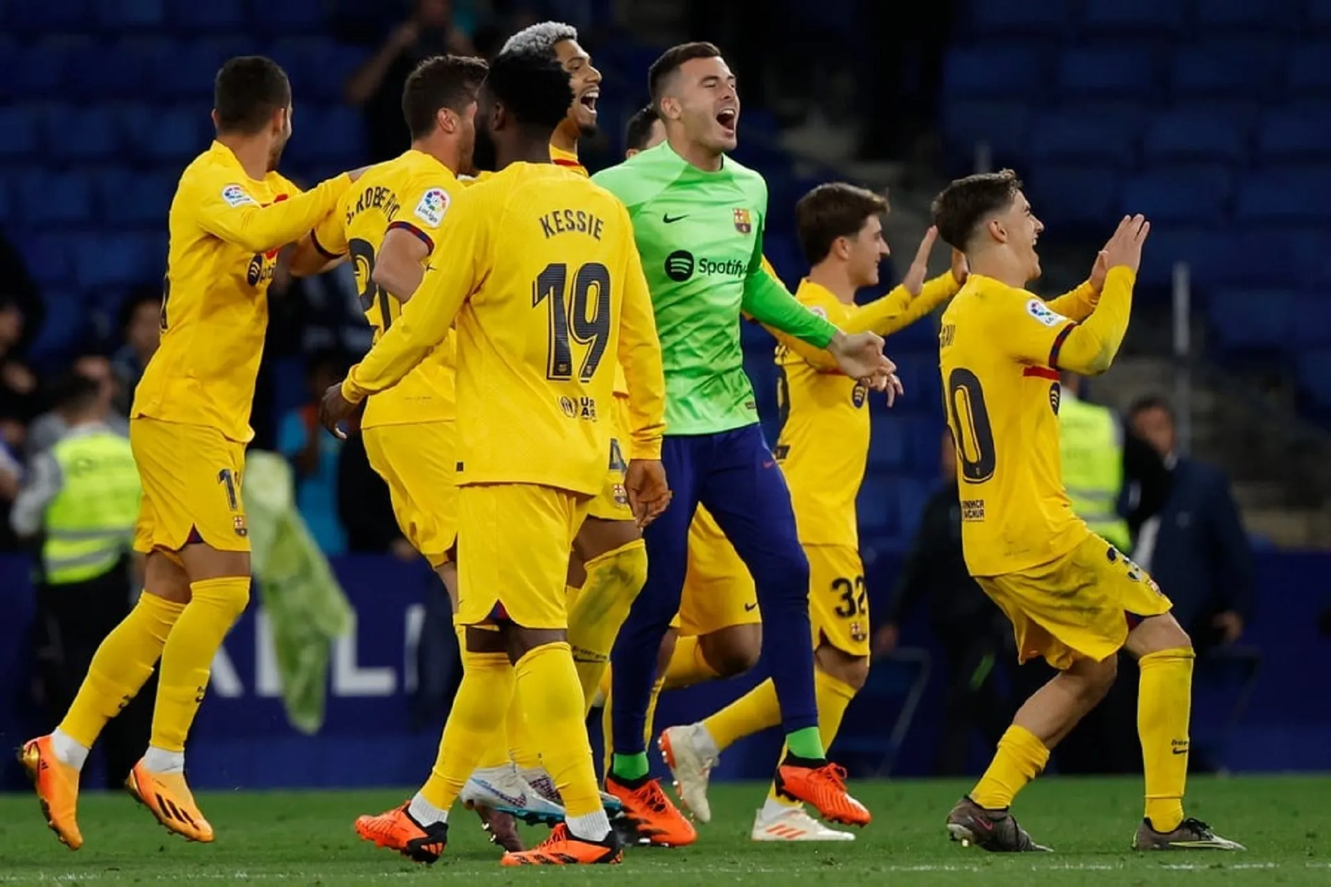 Dominant Barcelona beat Espanyol to win 27th LaLiga title