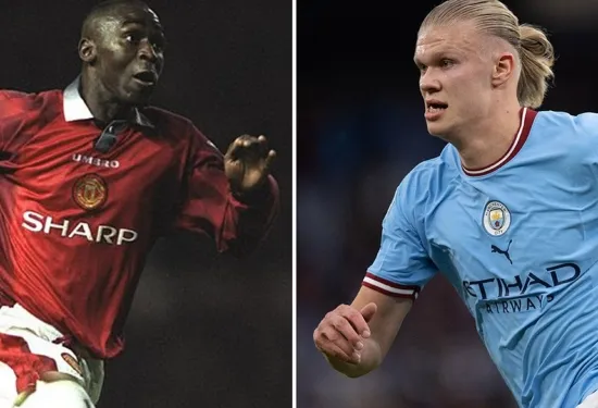 Andy Cole's shocking reaction to Erling Haaland breaking his Premier League record