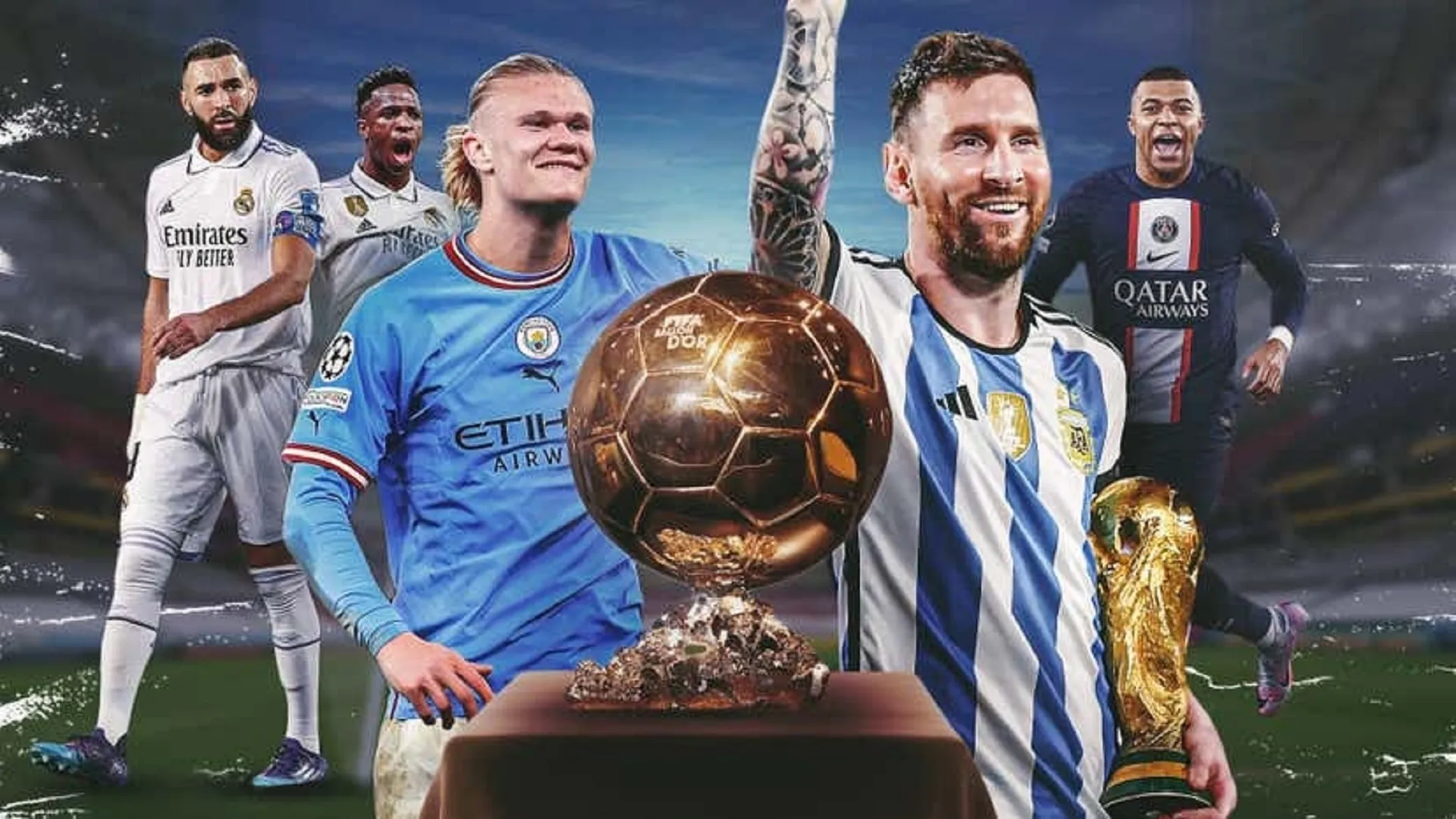 Six Man City players in the top 20 as Lionel Messi continues to hold off Erling Haaland Tom Maston