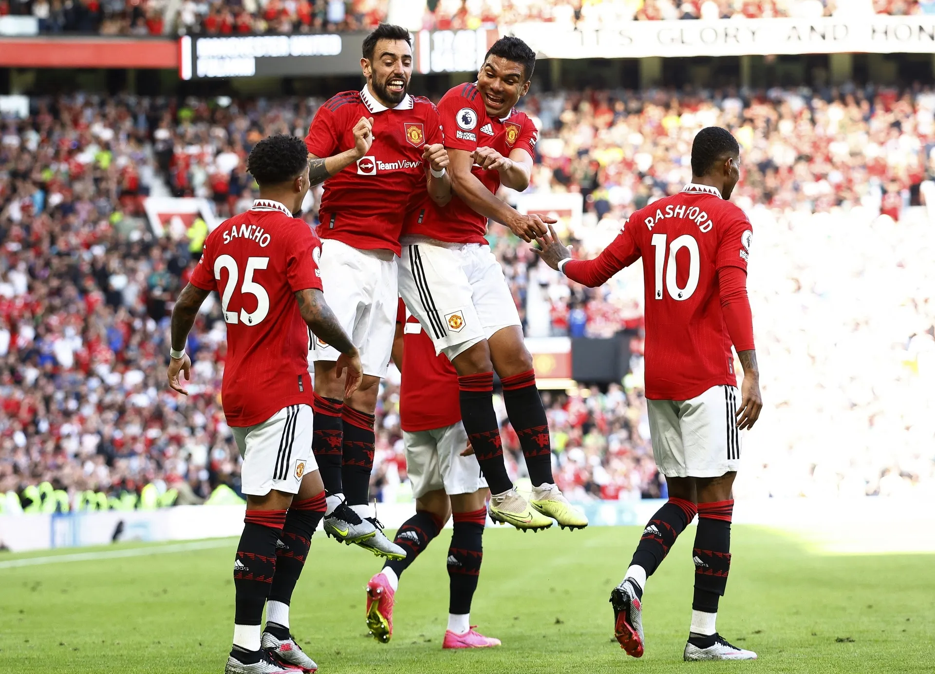 Man Utd claim comeback win over Fulham to end season in third