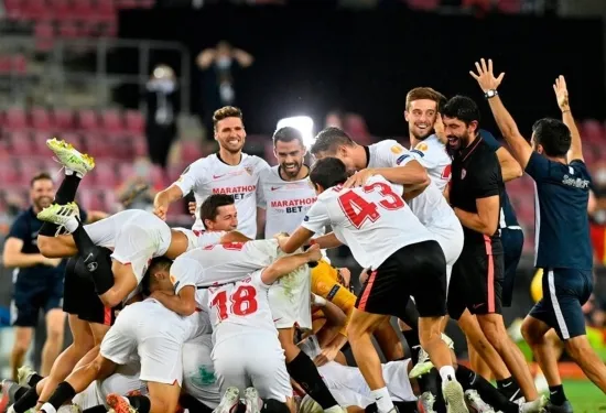 Europa League kings Sevilla beat Roma on penalties to win seventh crown