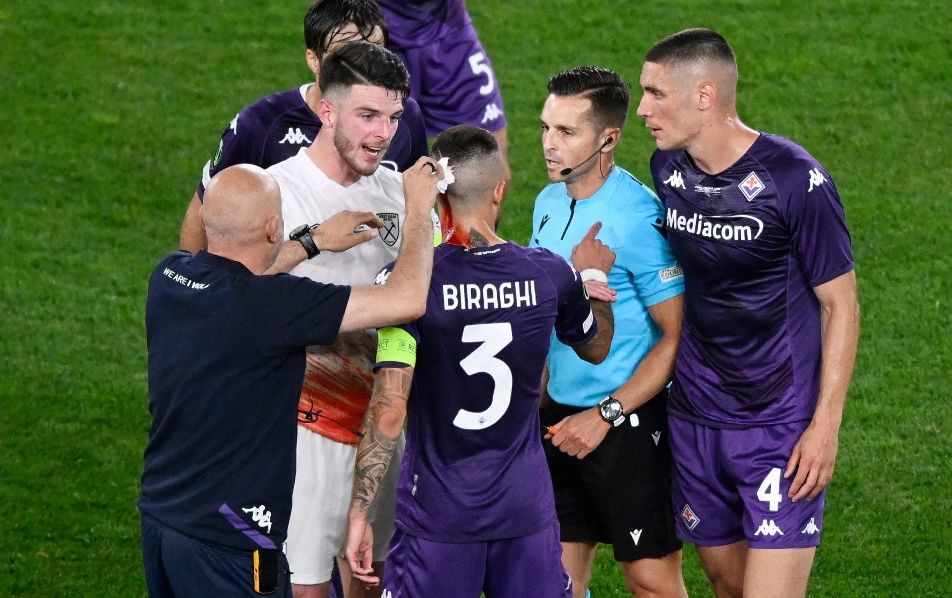 UEFA charge West Ham and Fiorentina for Conference League final incidents