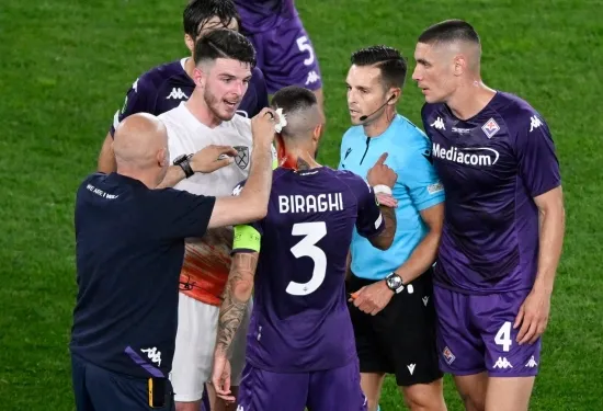 UEFA charge West Ham and Fiorentina for Conference League final incidents