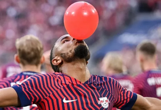 Why does Christopher Nkunku celebrate with a balloon? Meaning behind Chelsea star's goal celebration